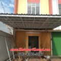 Hasil Pemasangan Kanopi Baja Ringan Atap Spandek Super Elegan Plus Cat Putih di Arco Bento