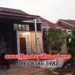 Hasil Pemasangan Kanopi Baja Ringan Atap Go Green Ekonomis di Taman Melati Premier Blok HB23 Bojong Sari Sawangan Depok