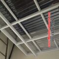 Hasil Pemasangan Kanopi Baja Ringan Atap Solartuff Serenity Clear Paker Super Elegan Plus Cat Rangka Putih di Cibinong Bogor