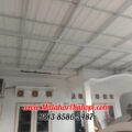 Hasil Pemasangan Kanopi Baja Ringan Atap Alderon Sunpanel Paket Elegan di Jalan Rajawali Gang Ririn Beji Depok