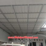 Hasil Pemasangan Kanopi Baja Ringan Atap Alderon Sunpanel Paket Elegan di Jalan Rajawali Gang Ririn Beji Depok